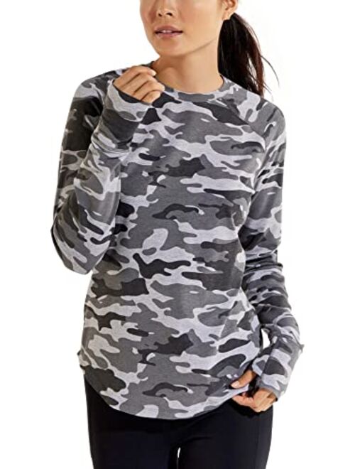 Coolibar UPF 50+ Women's LumaLeo Long Sleeve T-Shirt - Sun Protective