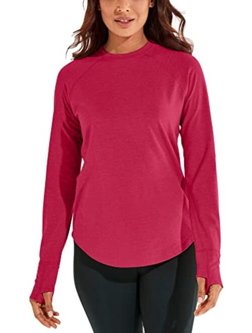 Coolibar UPF 50+ Women's LumaLeo Long Sleeve T-Shirt - Sun Protective