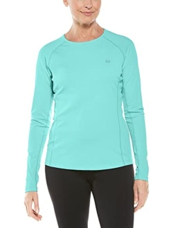 UPF 50  Women's Hightide Long Sleeve Swim Shirt - Sun Protective