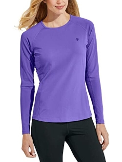 UPF 50  Women's Hightide Long Sleeve Swim Shirt - Sun Protective