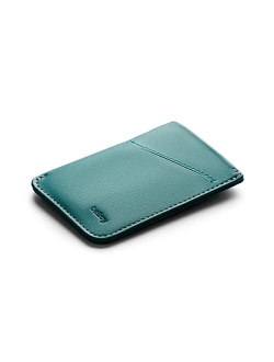 Bellroy Card Sleeve, slim leather wallet (Max. 8 cards and bills) - Hazelnut