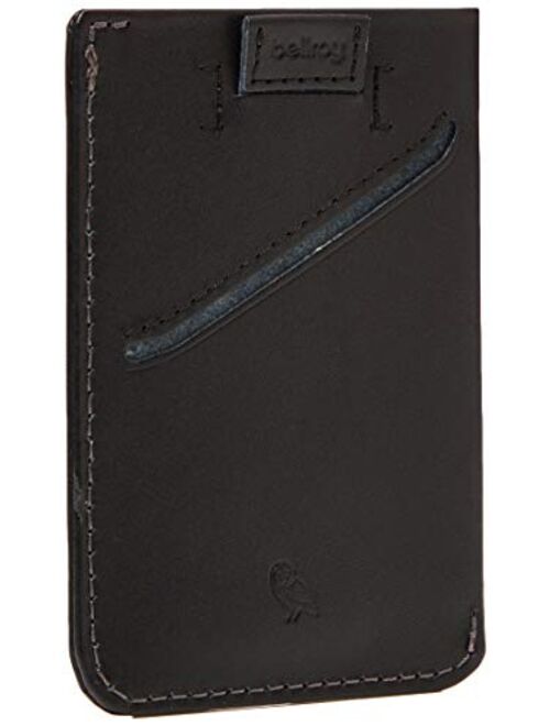 Bellroy Card Sleeve, slim leather wallet (Max. 8 cards and bills) - Hazelnut