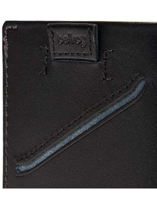 Bellroy Card Sleeve, slim leather wallet (Max. 8 cards and bills) - Hazelnut