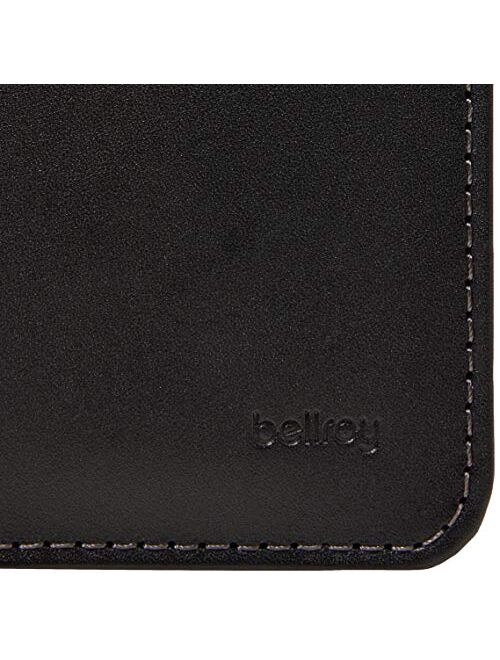 Bellroy Card Sleeve, slim leather wallet (Max. 8 cards and bills) - Hazelnut