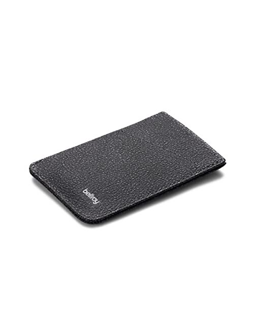 Bellroy Card Sleeve, slim leather wallet (Max. 8 cards and bills) - Hazelnut