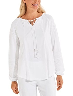 UPF 50  Women's Sarti Shirt - Sun Protective