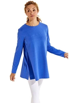 UPF 50  Women's Daybreak Swing Top - Sun Protective