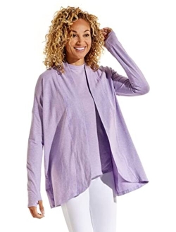 Coolibar UPF 50+ Women's LumaLeo Sun Wrap - Sun Protective