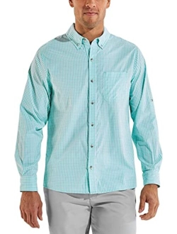 UPF 50  Men's Aricia Sun Shirt - Sun Protective