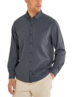 UPF 50  Men's Aricia Sun Shirt - Sun Protective