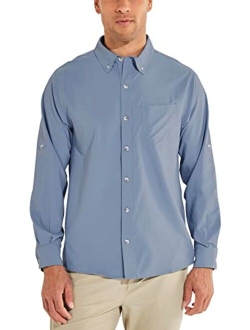 UPF 50  Men's Aricia Sun Shirt - Sun Protective