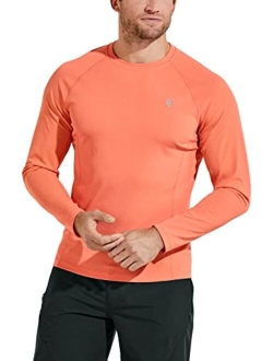 Coolibar UPF 50+ Men's Hightide Long Sleeve Swim Shirt - Sun Protective