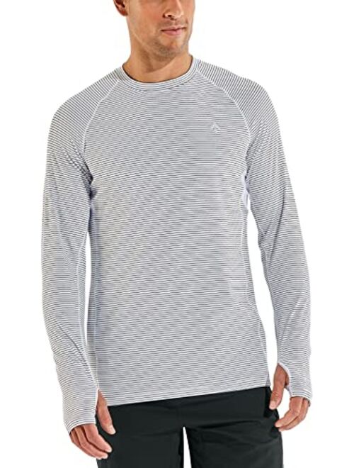 Coolibar UPF 50+ Men's Agility Long Sleeve Performance T-Shirt - Sun Protective