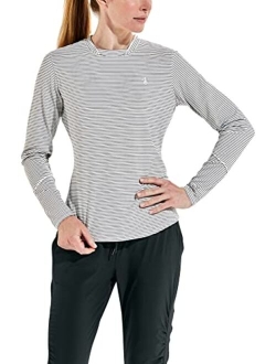 UPF 50  Women's Match Point Long Sleeve Tee - Sun Protective