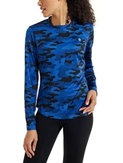 UPF 50  Women's Match Point Long Sleeve Tee - Sun Protective