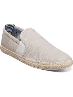 Men's Nino Suede Leather Plain Toe Slip-on Espadrilles