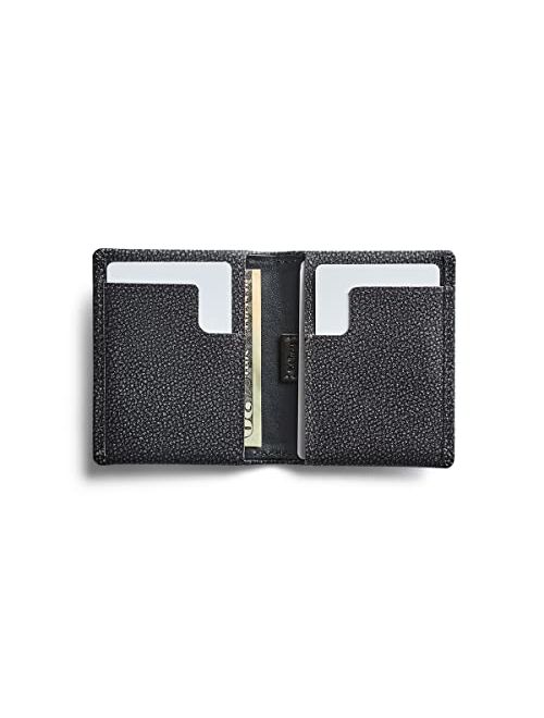 Bellroy Slim Sleeve (Slim Leather Bifold Wallet) - Stellar Black