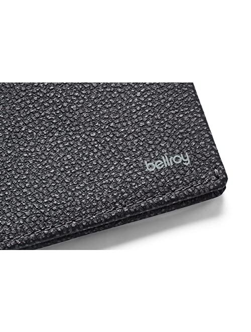 Bellroy Slim Sleeve (Slim Leather Bifold Wallet) - Stellar Black