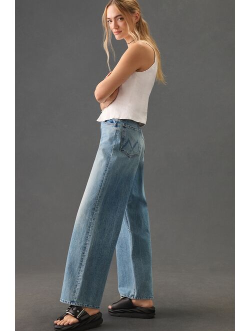 Buy Mother The Tucked Under Spinner High Rise Wide Leg Jeans Online Topofstyle