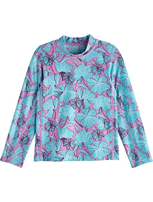 Coolibar UPF 50+ Kid's Sandshark Long Sleeve Surf Shirt - Sun Protective