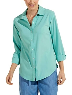 UPF 50  Women's Hepburn Shirt - Sun Protective