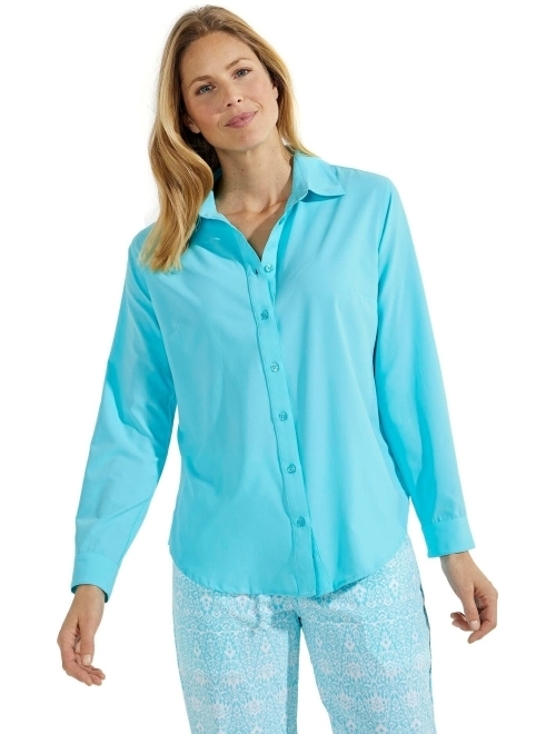 Coolibar UPF 50+ Women's Rhodes Shirt - Sun Protective