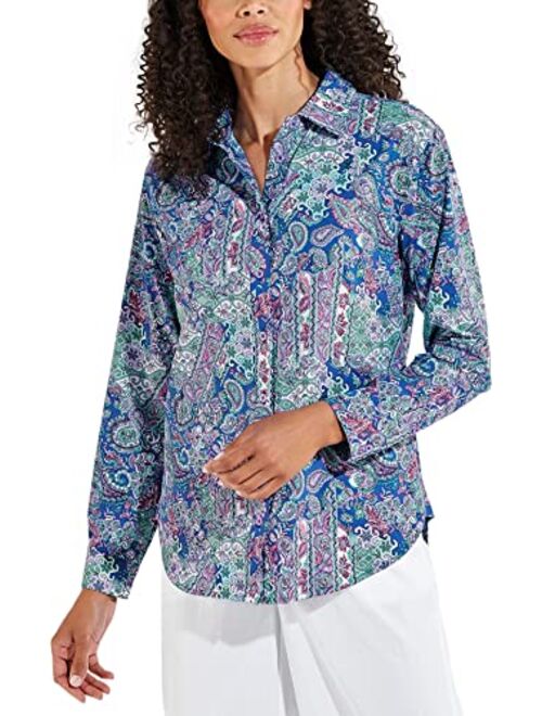 Coolibar UPF 50+ Women's Rhodes Shirt - Sun Protective