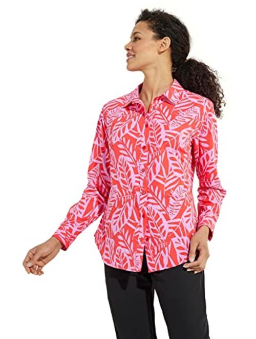 Coolibar UPF 50+ Women's Rhodes Shirt - Sun Protective