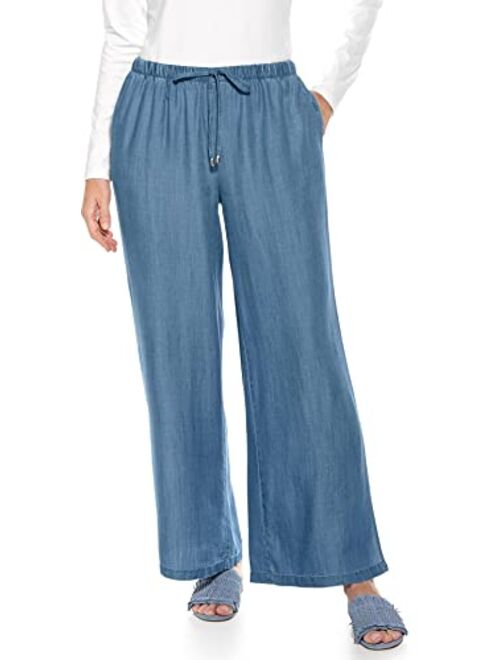 Coolibar UPF 50+ Women's Enclave Wide Leg Pants - Sun Protective