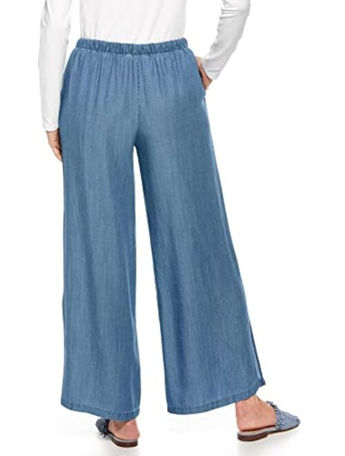 Coolibar UPF 50+ Women's Enclave Wide Leg Pants - Sun Protective