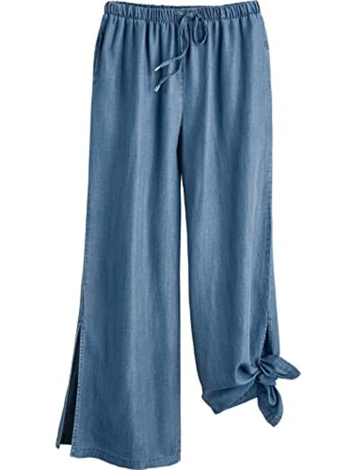 Coolibar UPF 50+ Women's Enclave Wide Leg Pants - Sun Protective