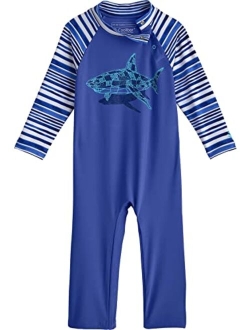 UPF 50  Baby Beach One-Piece Swimsuit - Sun Protective