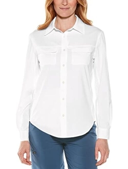 UPF 50  Women's Mylitta Travel Shirt - Sun Protective