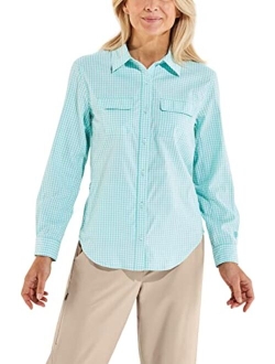 UPF 50  Women's Mylitta Travel Shirt - Sun Protective