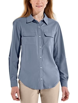 UPF 50  Women's Mylitta Travel Shirt - Sun Protective