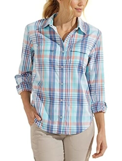 UPF 50  Women's Mylitta Travel Shirt - Sun Protective