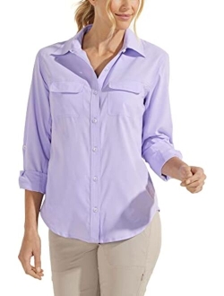 UPF 50  Women's Mylitta Travel Shirt - Sun Protective