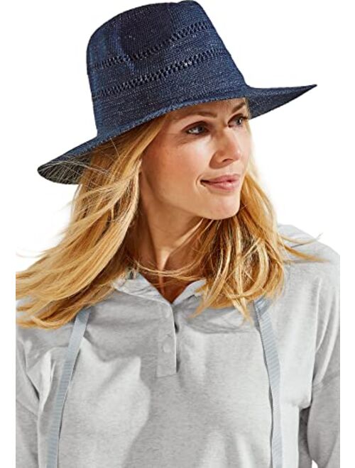 Coolibar UPF 50+ Women's Nikki Crochet Fedora - Sun Protective