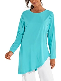 UPF 50  Women's Felanti Fashion Tunic Top - Sun Protective