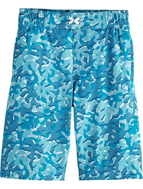 Coolibar UPF 50+ Boys' Island Swim Trunks - Sun Protective