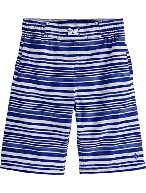 Coolibar UPF 50+ Boys' Island Swim Trunks - Sun Protective