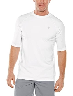 UPF 50  Men's Agility Short Sleeve Performance T-Shirt - Sun Protective