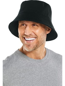 UPF 50  Men's Gavin Cotton Bucket Hat - Sun Protective
