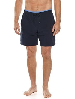 UPF 50  Men's Kahuna Swimming Shorts - Sun Protective