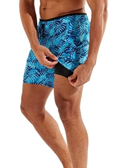 UPF 50  Men's Kahuna Swimming Shorts - Sun Protective