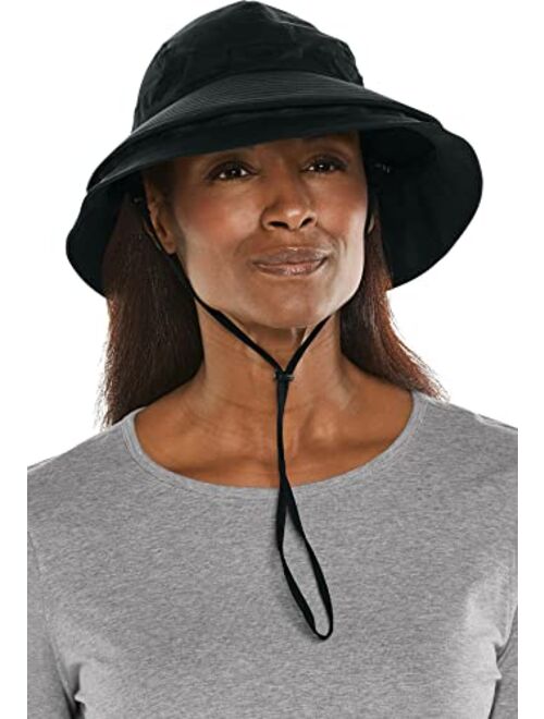 Coolibar UPF 50+ Women's Tatum Convertible Explorer Hat - Sun Protective