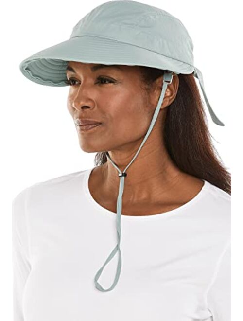 Coolibar UPF 50+ Women's Tatum Convertible Explorer Hat - Sun Protective