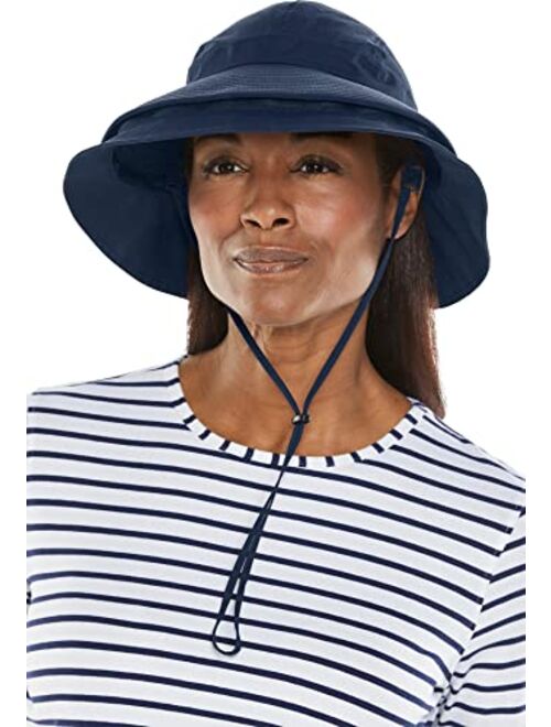 Coolibar UPF 50+ Women's Tatum Convertible Explorer Hat - Sun Protective