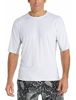 UPF 50  Men's Ultimate Short Sleeve Rash Guard - Sun Protective