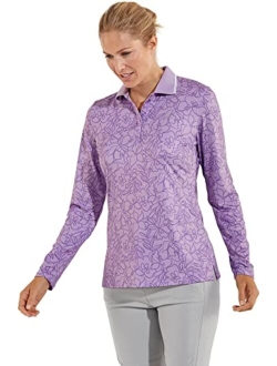 UPF 50  Women's Prestwick Golf Polo - Sun Protective